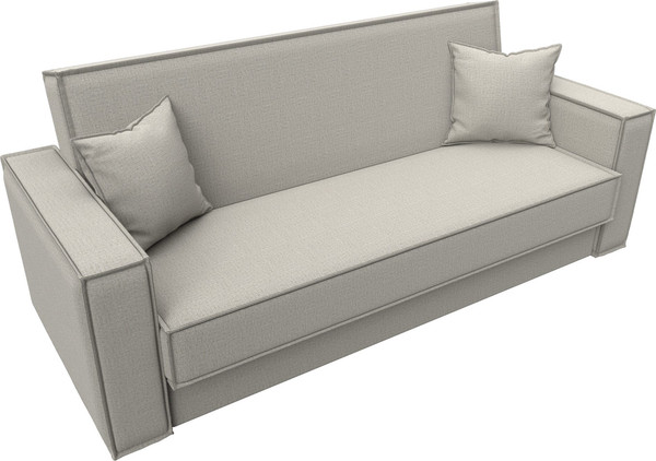 Изображение товара Диван Лига Диванов Куба книжка / 122057 (рогожка амур бежевый)