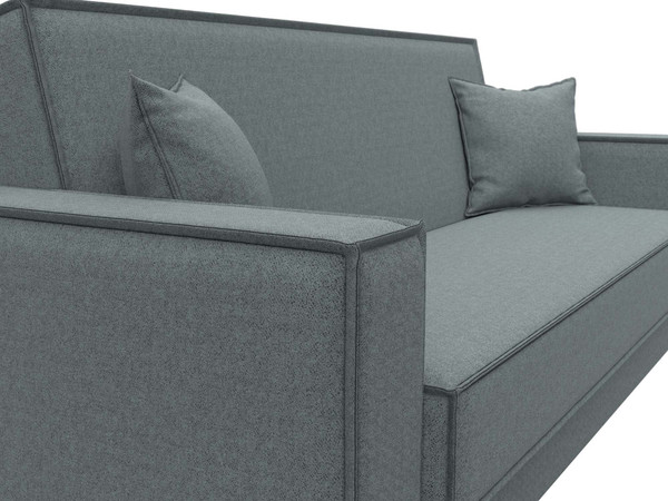 Изображение товара Диван Лига Диванов Куба книжка / 122059 (рогожка амур серый)