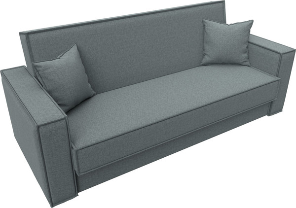 Изображение товара Диван Лига Диванов Куба книжка / 122059 (рогожка амур серый)