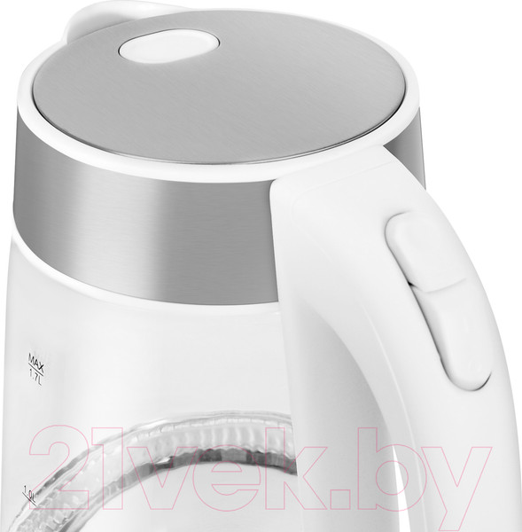 Изображение товара Электрочайник StarWind SKG2011 (белый/серебристый)