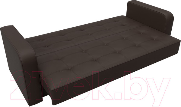 Изображение товара Диван Лига Диванов Тур книжка / 121788 (экокожа коричневый)