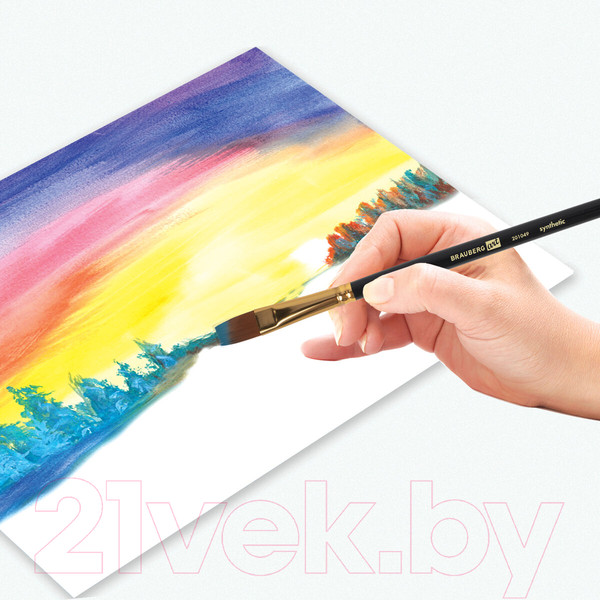 Изображение товара Набор кистей Brauberg Art Debut / 201049 (12шт)