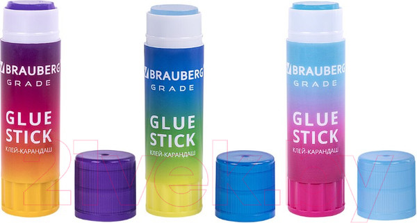 Изображение товара Клей-карандаш Brauberg Grade / 271248 (3шт)