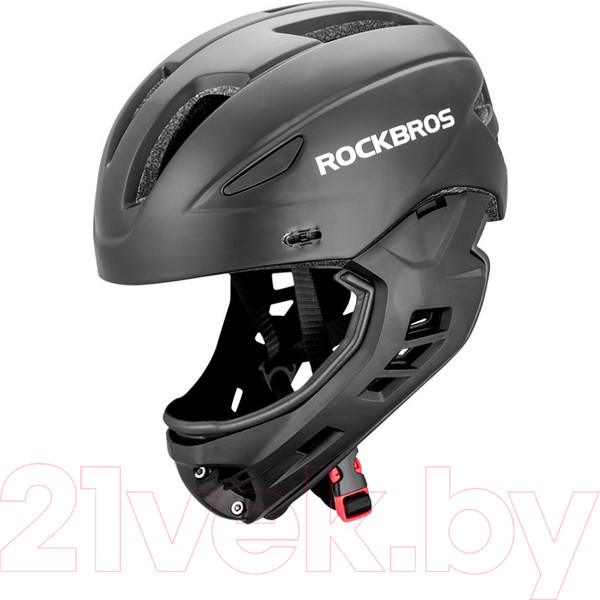 Изображение товара Защитный шлем RockBros TT-018 (р.48-58см, черный)