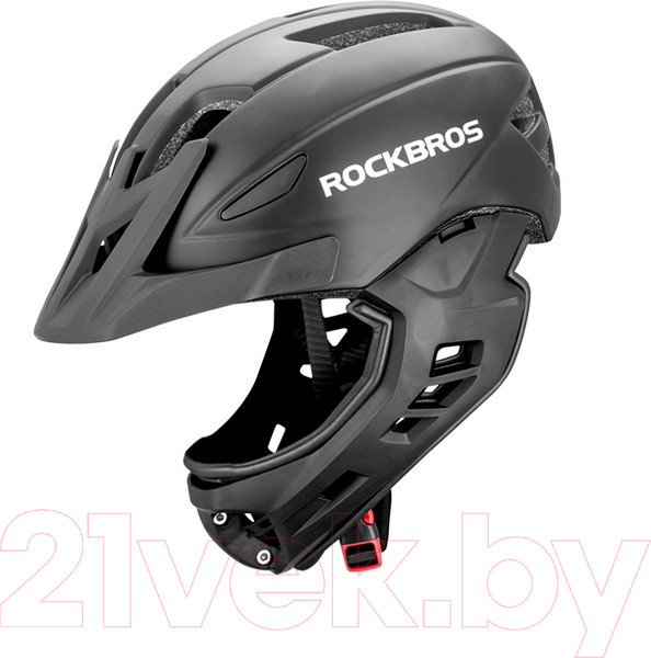 Изображение товара Защитный шлем RockBros TT-018 (р.48-58см, черный)