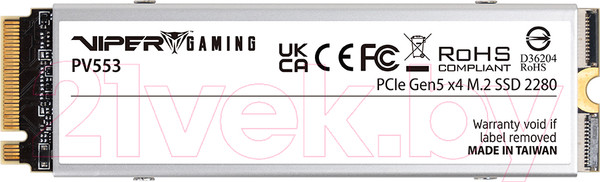 Изображение товара SSD диск Patriot Viper PV553 1TB (PV553P1TBM28H)