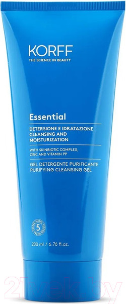 Изображение товара Молочко для снятия макияжа KORFF Essential Latte All In One 3в1 (200мл)