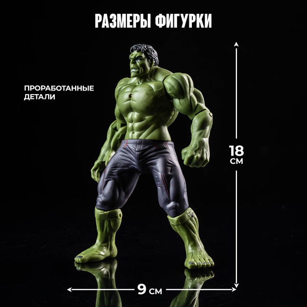 Изображение товара Фигурка коллекционная Marvel Мстители. Халк 394556 / 10353003