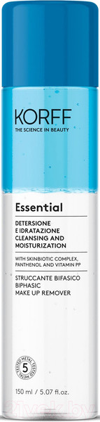 Изображение товара Лосьон для снятия макияжа KORFF Cleansing And Moisturization Biphasic Make-Up Remover (150мл)