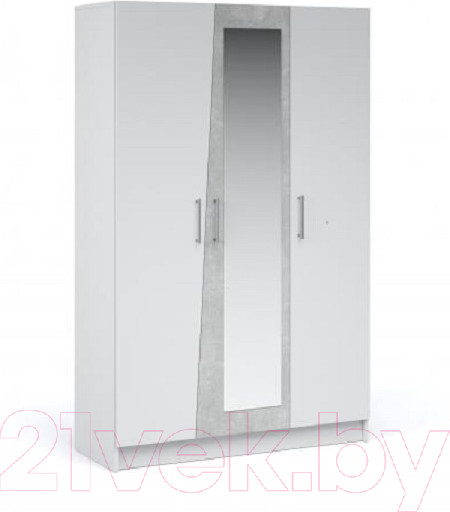 Изображение товара Комплект мебели для спальни Империал Антария 3 (белый/ателье)