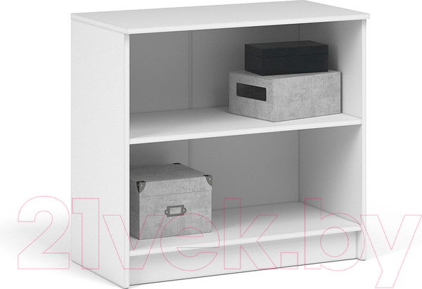 Изображение товара Тумба Империал Чикаго Вайт 2 двери (белый)