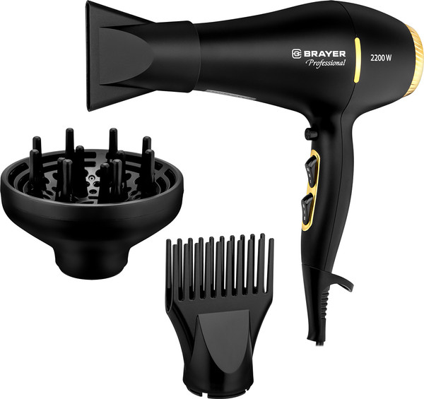 Изображение товара Профессиональный фен Brayer BR3010