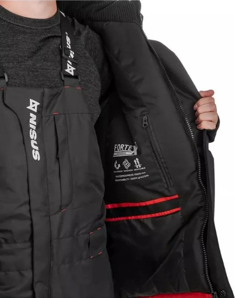 Изображение товара Костюм для охоты и рыбалки Nisus Castor T-KSC-4XL-58/182R (4XL, красный)