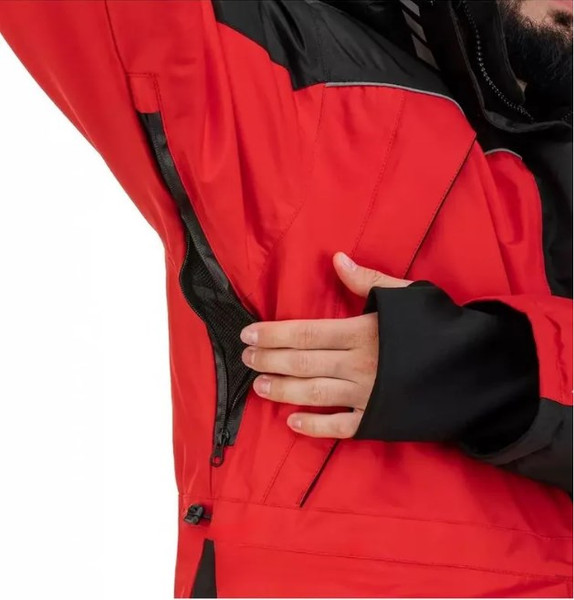 Изображение товара Костюм для охоты и рыбалки Nisus Castor T-KSC-4XL-58/182R (4XL, красный)