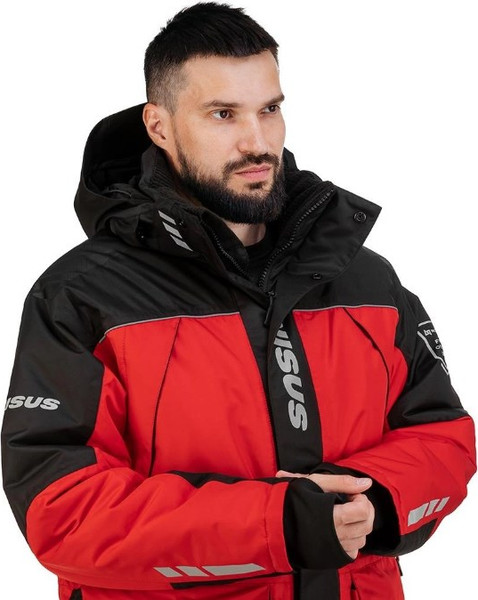 Изображение товара Костюм для охоты и рыбалки Nisus Castor T-KSC-4XL-58/182R (4XL, красный)