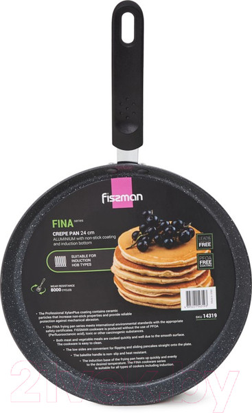 Изображение товара Блинная сковорода Fissman Fina 14319