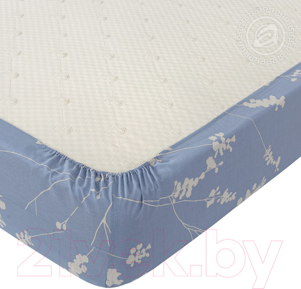 Изображение товара Простыня АртПостель Камелия на резинке 945 (180x200)