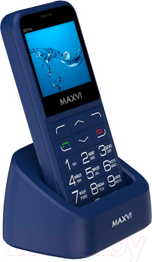 Изображение товара Мобильный телефон Maxvi B231ds (синий)