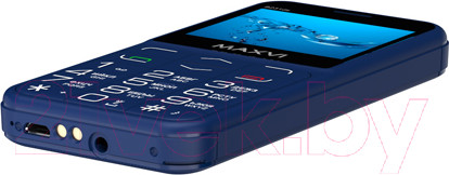 Изображение товара Мобильный телефон Maxvi B231ds (синий)