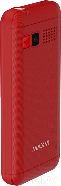 Изображение товара Мобильный телефон Maxvi B231ds (красный)