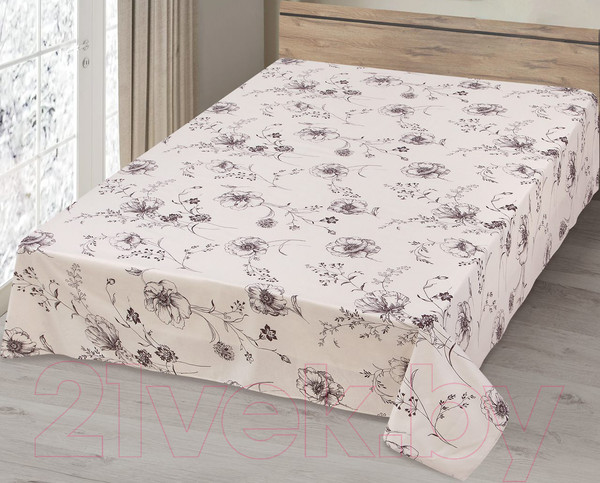 Изображение товара Простыня АртПостель Каролина 952 (215x150)