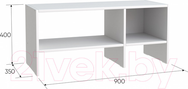 Изображение товара Тумба Mio Tesoro Мини 2.07.03.100.1 (белый)