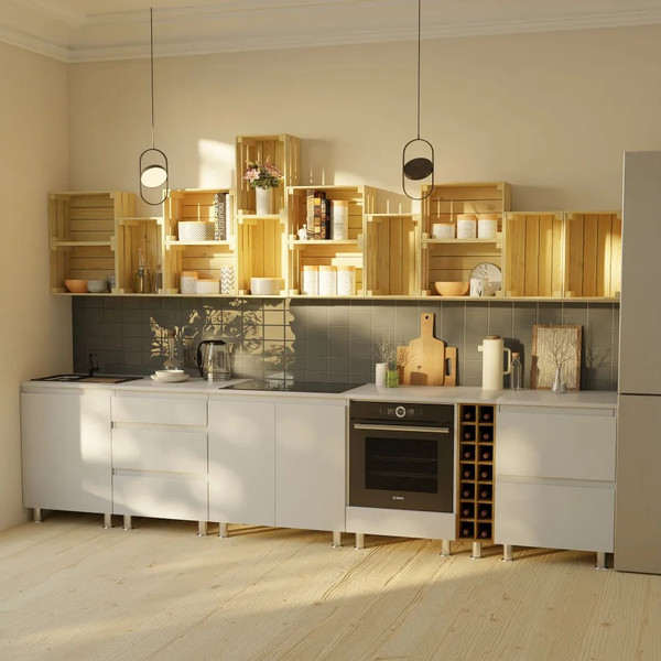 Изображение товара Шкаф-стол кухонный Dipriz Д.70081.1 (белый)