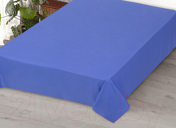 Изображение товара Простыня АртПостель Синий 974 (215x240)