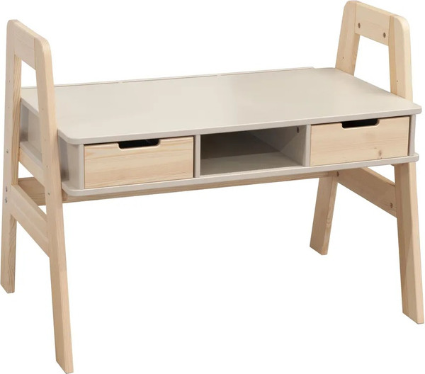 Изображение товара Письменный стол Dipriz Д.40028.2 (сосна, бежевый/лак)