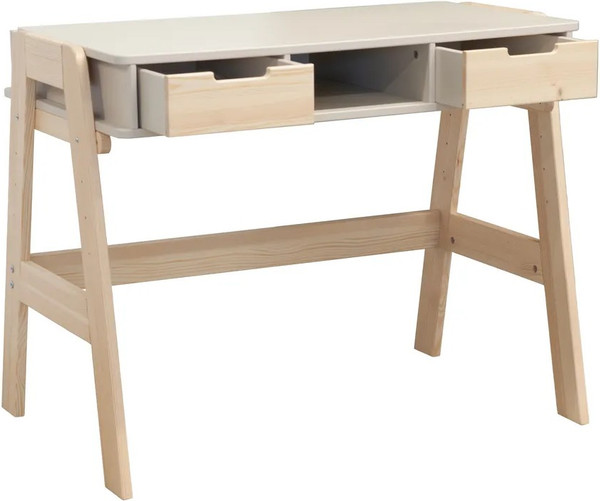 Изображение товара Письменный стол Dipriz Д.40028.2 (сосна, бежевый/лак)