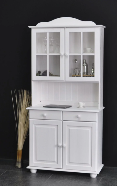 Изображение товара Шкаф навесной Dipriz Lena Д.73043.2 (белый воск)