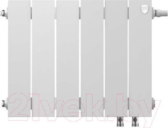 Изображение товара Радиатор биметаллический Royal Thermo PianoForte 300 Bianco Traffico VDR (6 секций)