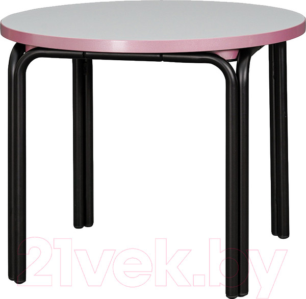Изображение товара Журнальный столик Latitude Ror / RORTBL-C-RBKGRPK (черный/серый/розовый)