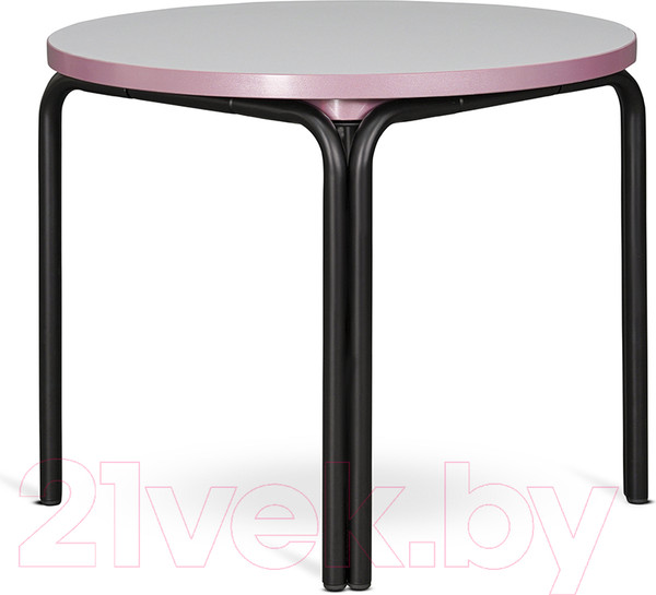 Изображение товара Журнальный столик Latitude Ror / RORTBL-C-RBKGRPK (черный/серый/розовый)