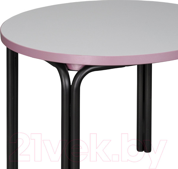 Изображение товара Журнальный столик Latitude Ror / RORTBL-C-RBKGRPK (черный/серый/розовый)