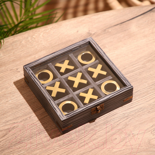 Изображение товара Настольная игра Sima-Land Крестики-нолики / 9916806 (манговое дерево)