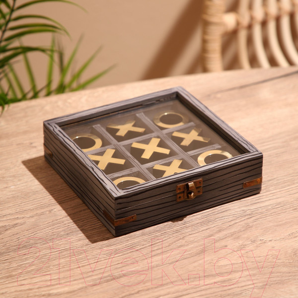 Изображение товара Настольная игра Sima-Land Крестики-нолики / 9916806 (манговое дерево)