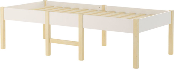 Изображение товара Кровать-тахта детская Dipriz Ами 80x160 / Д.7554.1 (сосна, белый/прозрачный лак)