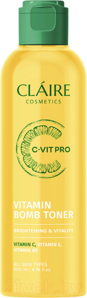 Изображение товара Тонер для лица Claire C-Vit Pro Vitamin Bomb (200мл)