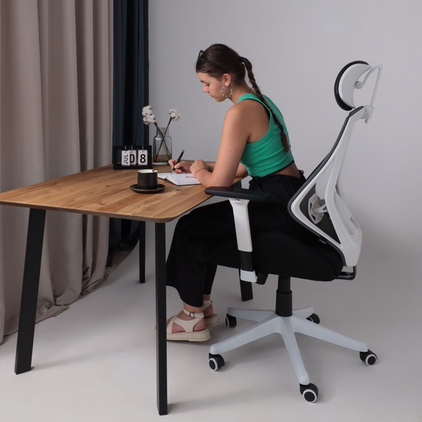 Изображение товара Кресло офисное AksHome Space (черный/серый)