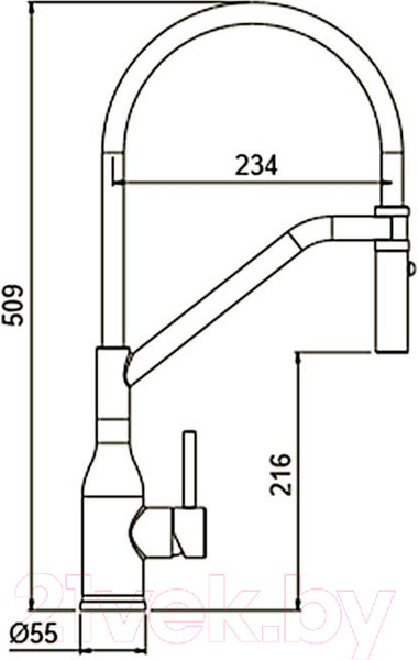 Изображение товара Смеситель Gappo G4098-15