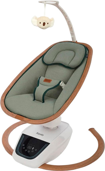 Изображение товара Детский шезлонг Nuovita Agio (дерево/зеленый)