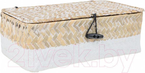 Изображение товара Коробка для хранения AksHome Dilon 24x14x8 (бежевый)