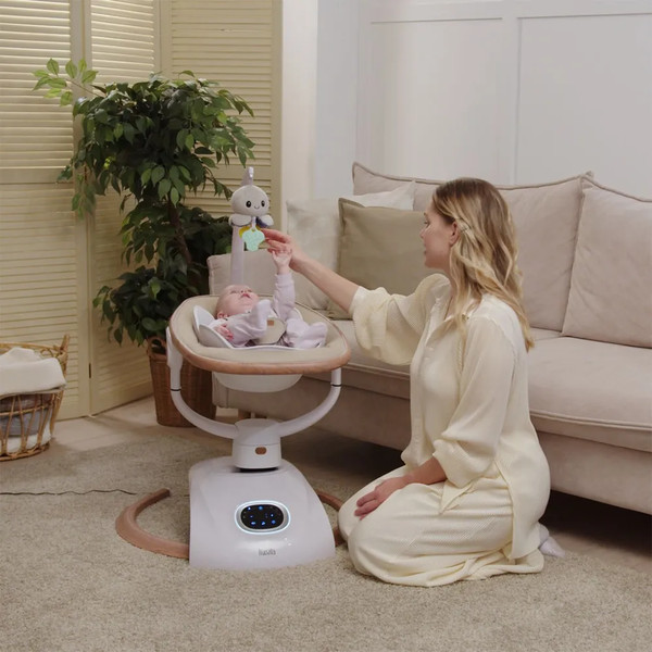 Изображение товара Детский шезлонг Nuovita Agio (дерево/хаки)