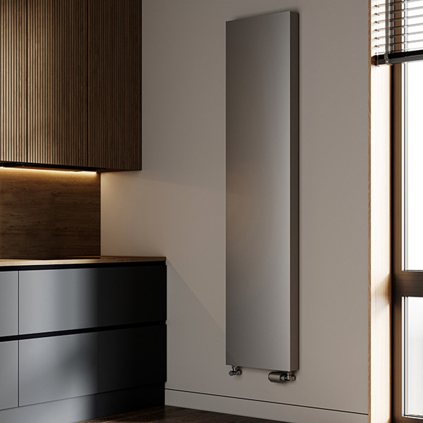 Изображение товара Радиатор стальной Royal Thermo Flat 300-1800 Noir Sable