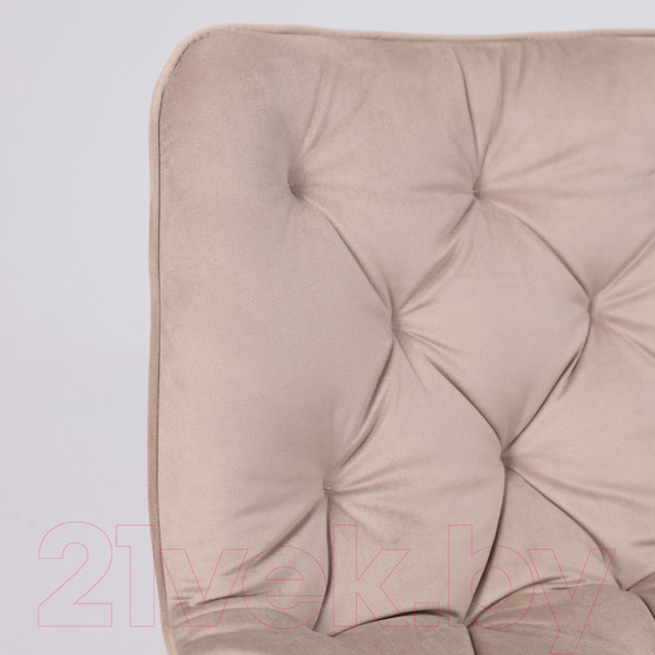 Изображение товара Стул барный AksHome Vito (бежевый велюр HLR-08/черный)