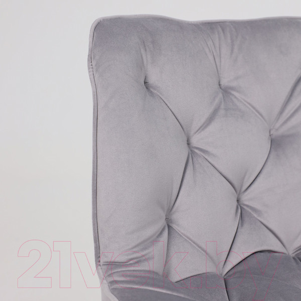 Изображение товара Стул барный AksHome Vito (светло-серый велюр HLR-20/черный)