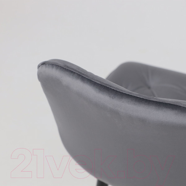 Изображение товара Стул барный AksHome Vito (серый велюр HLR-21/черный)