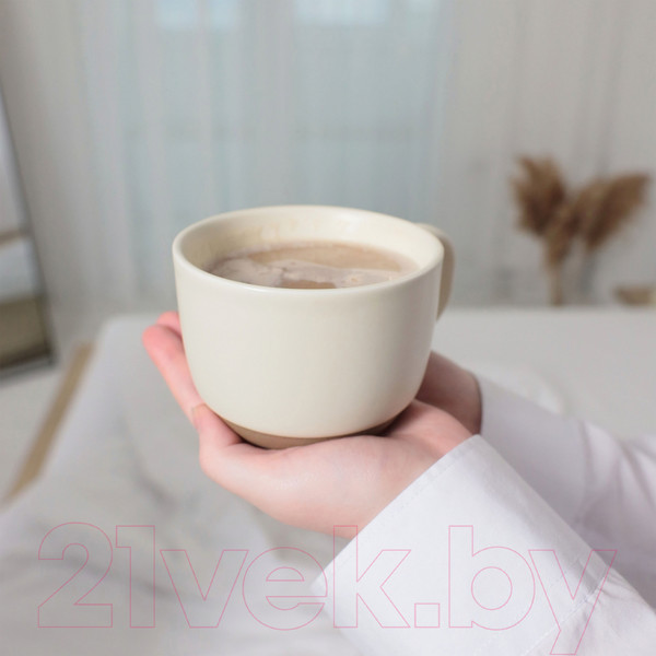 Изображение товара Чашка AksHome Sand Edge (белый)