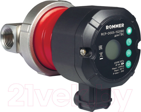 Изображение товара Циркуляционный насос Rommer RCP-0005-152080